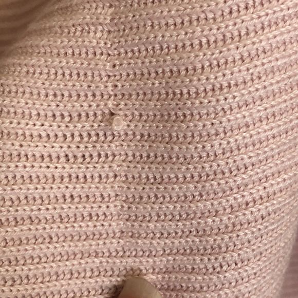 1. STATE Women's Pink V-Neck Ribbed Long Sleeve Pullover Sweater Size Small - Picture 10 of 12